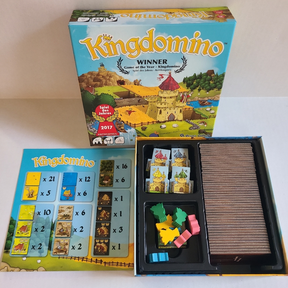 Kingdomino from Blue Orange Games by Bruno Cathala & Cyril Bouquet BLG03600